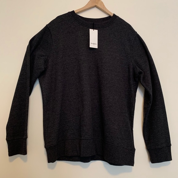 Goodfellow grey pullover sweatshirt - Picture 4 of 7